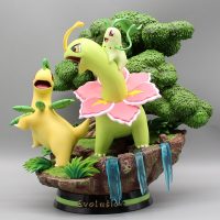 Pokemon Chikorita Bayleef Meganium Evolution PVC Figure Statue